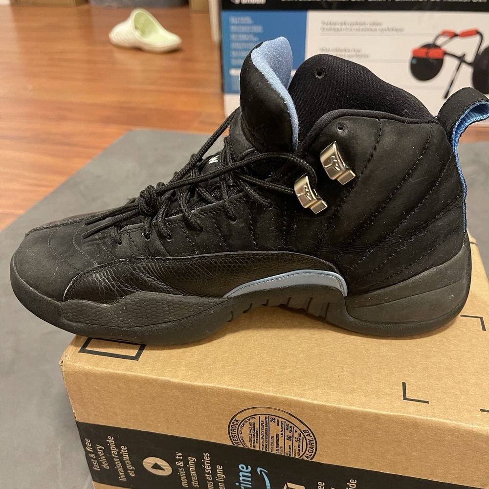 Nike Air Jordan 12 Retro Nubuck 2009 Size 8 Authentic Vintage UNC OG AJ NO‎ BOX - Picture 4 of 13